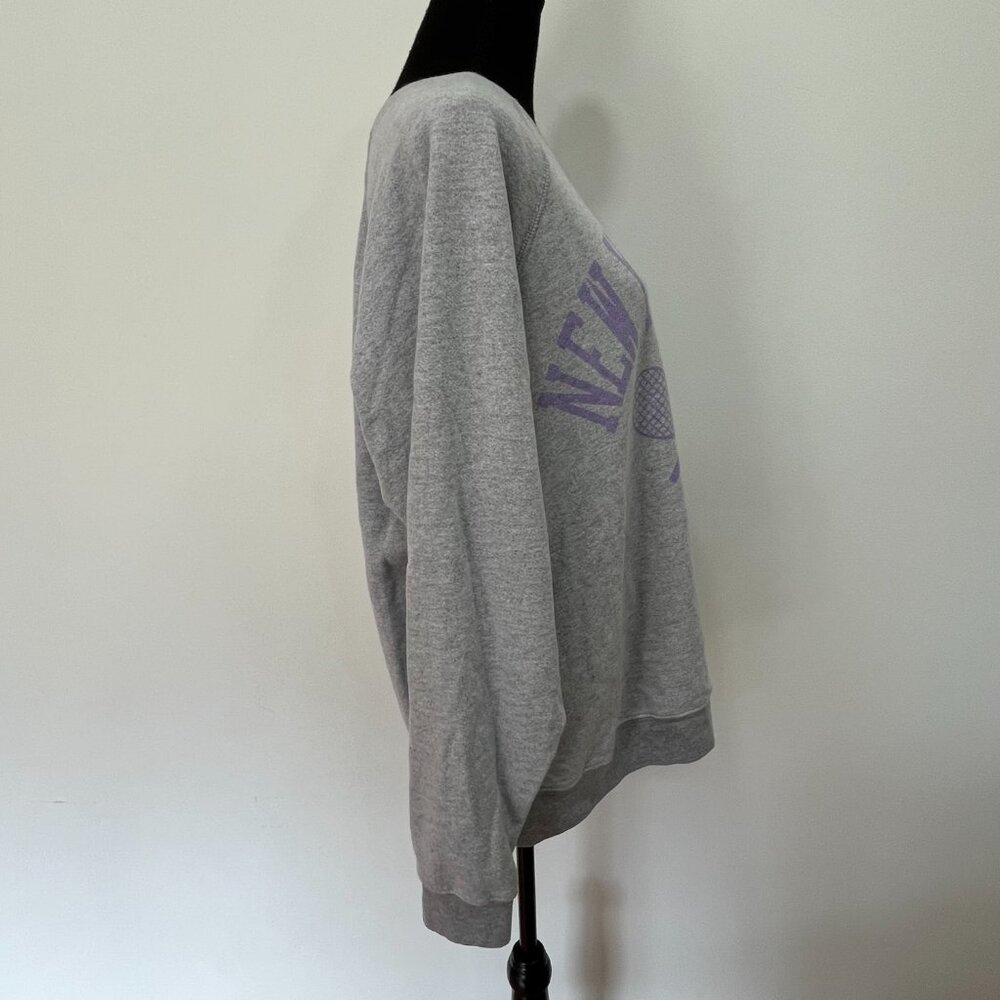 Original Retro Brand New York City Pullover, XS, Heather Grey, NWT - Picture 2 of 6
